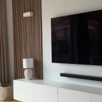 meuble tv suspendu bois